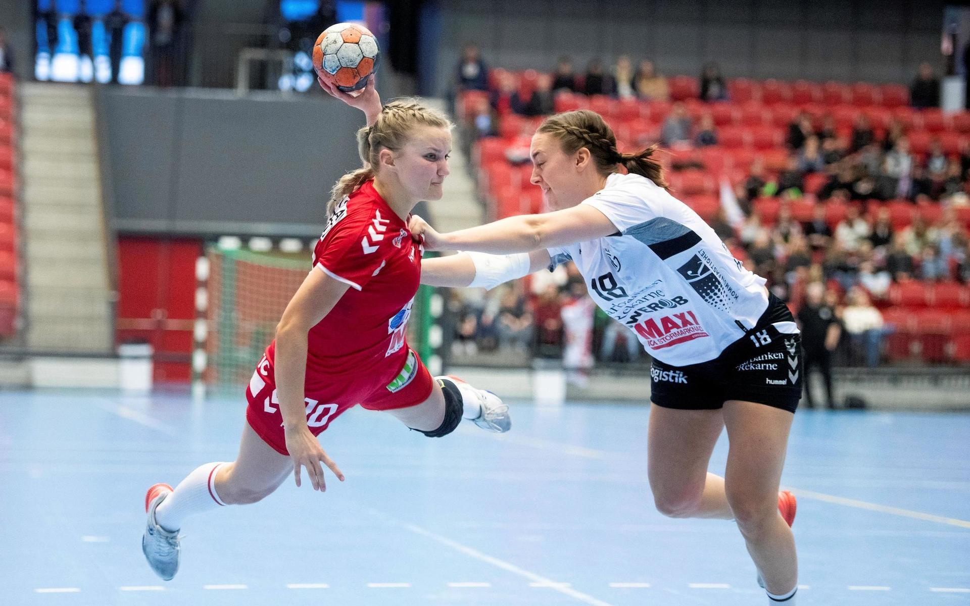 HK Drotts Amanda Kullenberg, utlånad till Kristianstad HK, har fått smak och spel i högsta ligan och nu stannar hon säsongen ut.