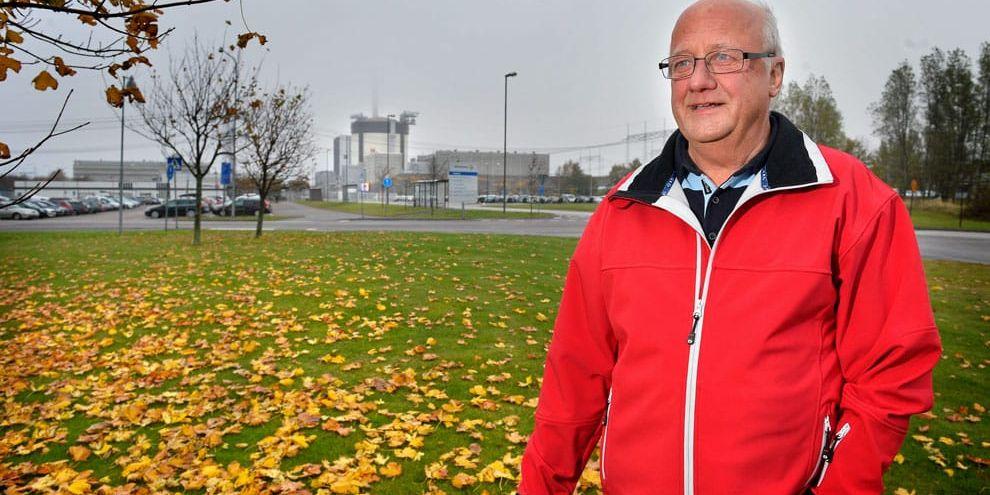 Varit med sen starten. Håkan Bengtsson har under sina 46 år på Ringhals varit med om att bygga och underhålla de fyra reaktorerna och en stor mängd byggnader på området.