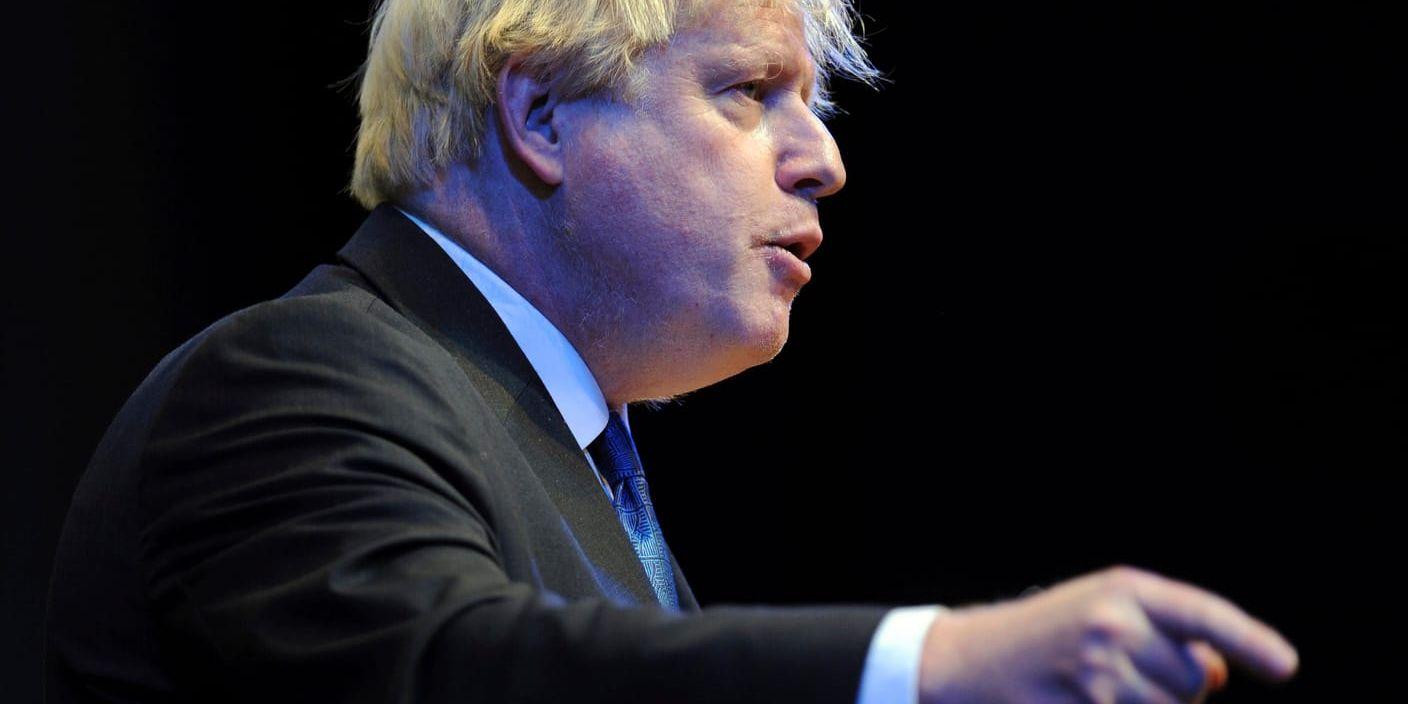 Boris Johnson lämnade utrikesminister 2018. Arkivbild.