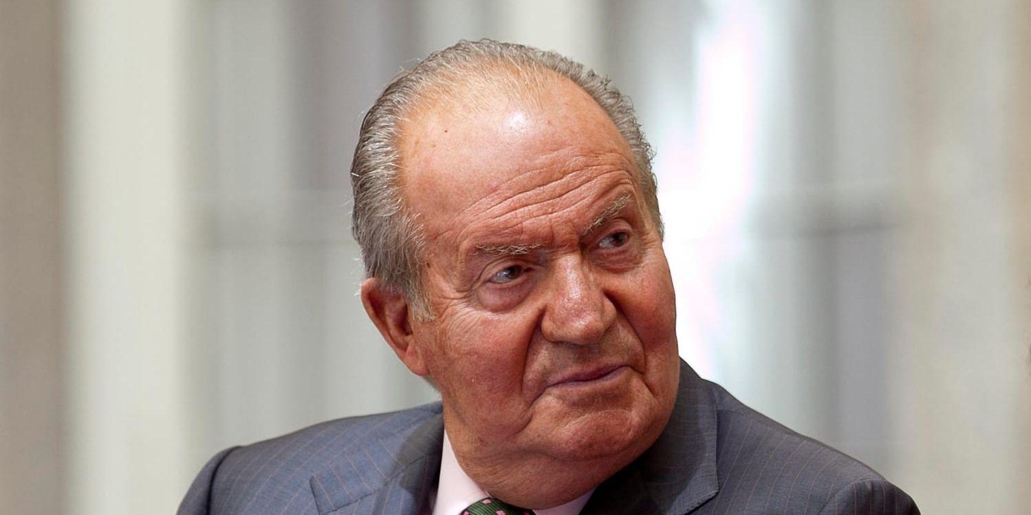 Spaniens förre kung Juan Carlos. Arkivbild.