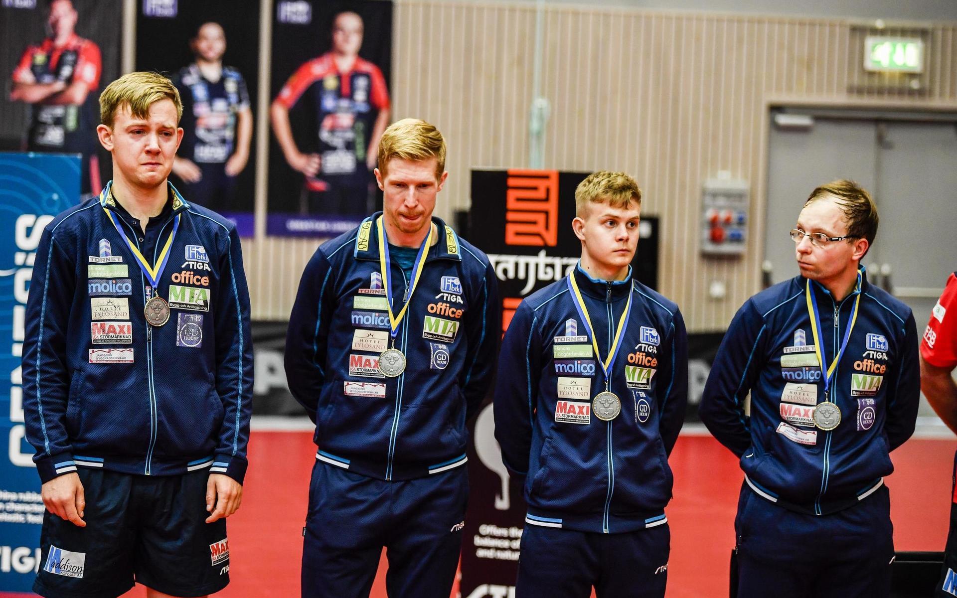 Ranefur, Arvidsson, Haug och Åkerström.