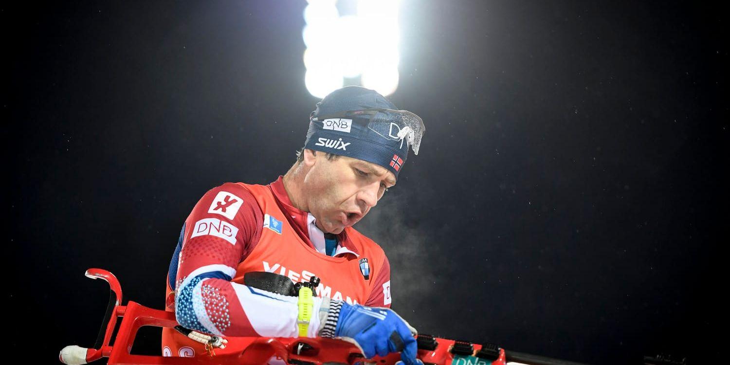 Ole Einar Bjørndalen får inte tävla i OS i Pyeongchang. Arkivbild.