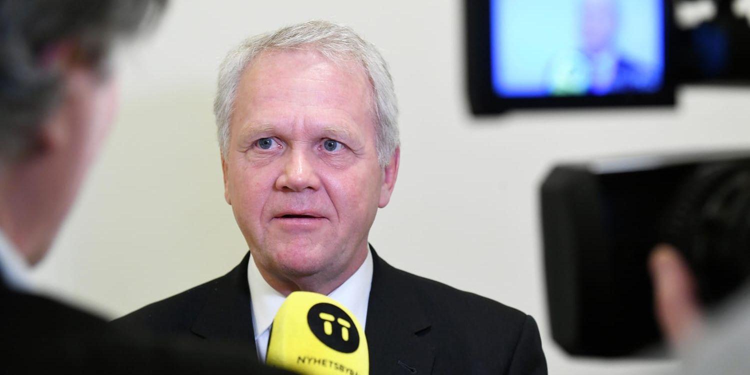 Advokat Göran Hjalmarsson, som är företräder 13 av brottsoffren i terroristrättegången i Stockholm.
