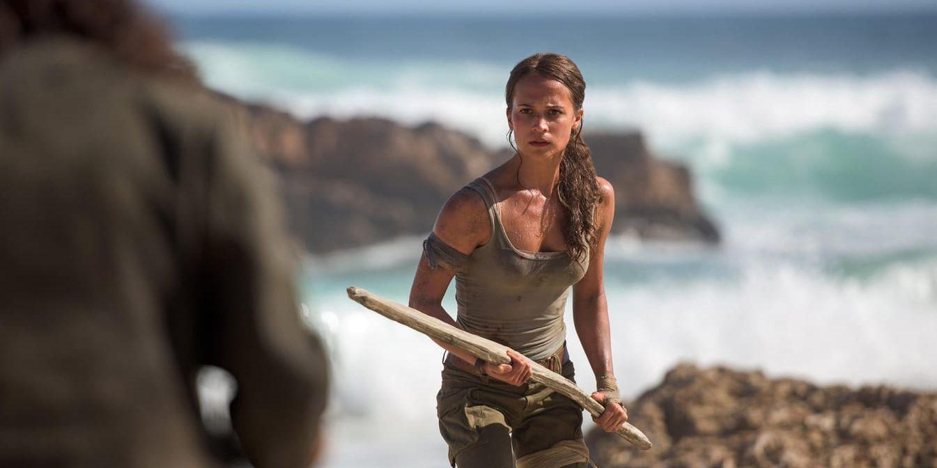 Alicia Vikander spelar huvudrollen i Tomb Raider. Arkivbild.