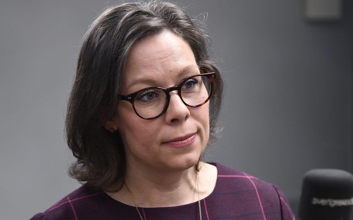 Migrationsminister Maria Malmer Stenergard (M). Arkivbild.