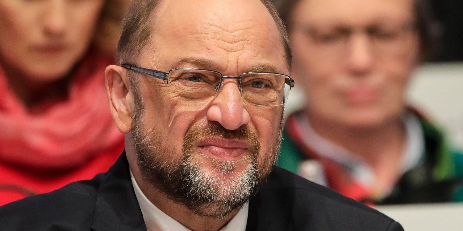 Martin Schulz, tidigare ledare för tyska Socialdemokraterna. Arkivbild.