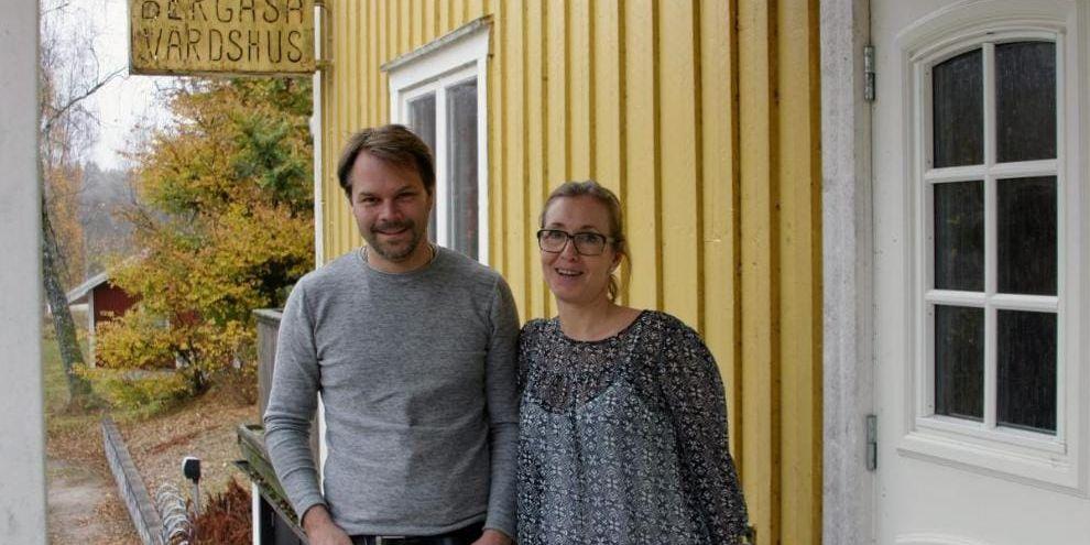 Finalister. Theresia och Fredrik Regnander driver HVB-hemmet Bergåsa i Drängsered sedan fem år.