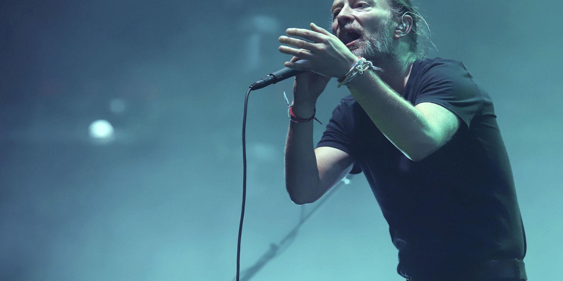 Radioheads sångare Thom Yorke. Arkivbild. 