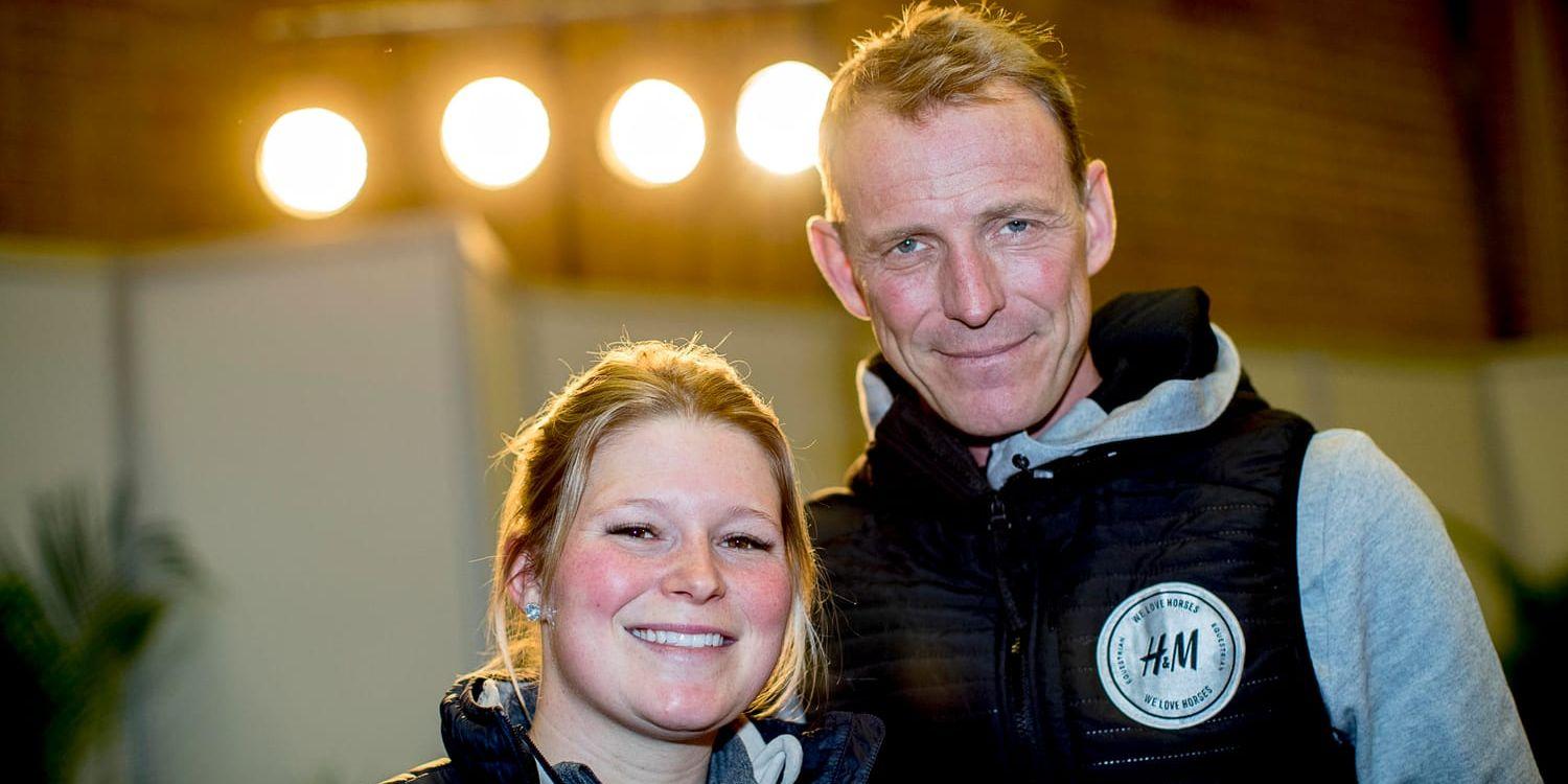 Peder Fredricson och Stephanie Holmén är svenska ryttare i helgens världscup i Basel. Arkivbild.