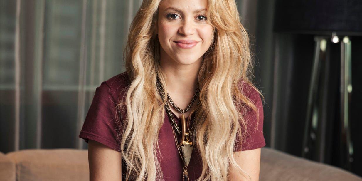 Sångerskan Shakira ställs inför rätta för skattebedrägeri i Spanien. Arkivbild.