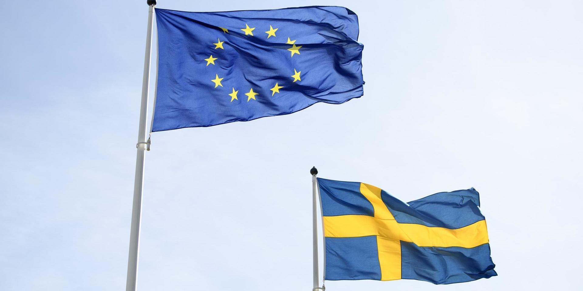 Svenskarnas stöd för EU-medlemskapet är fortsatt högt, men opinionen kan svänga snabbt.