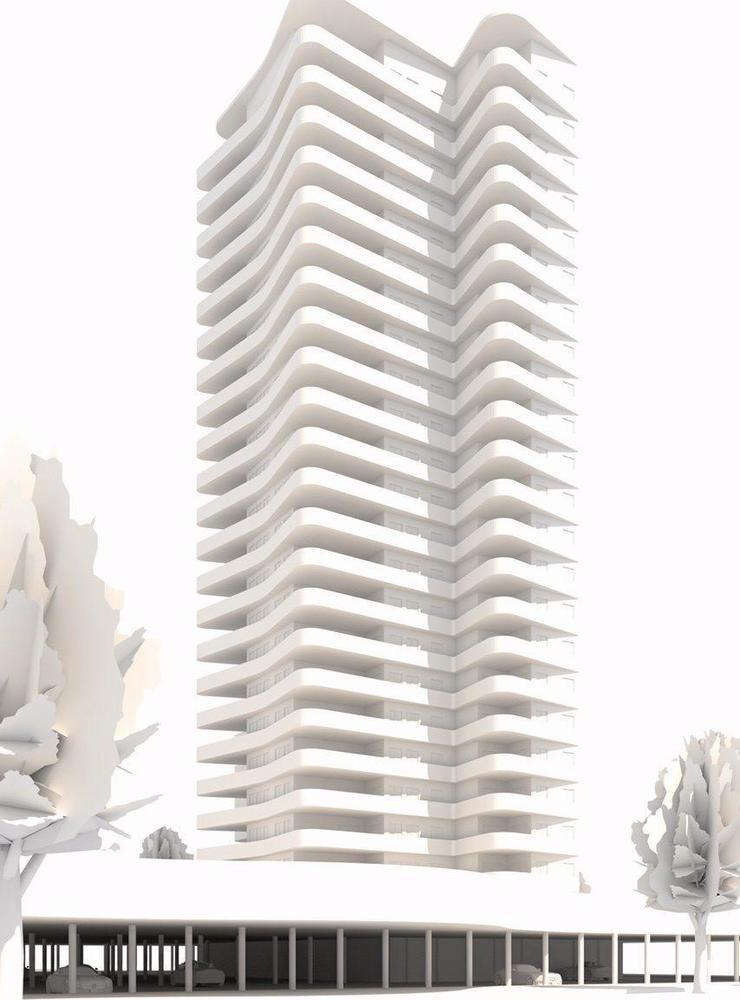 2017. Expendo presenterar en idé om en 24 våningar hög skyskrapa vid gränsen mot Båstad. Förslaget får dock avslag i miljö- och byggnadsnämnden.