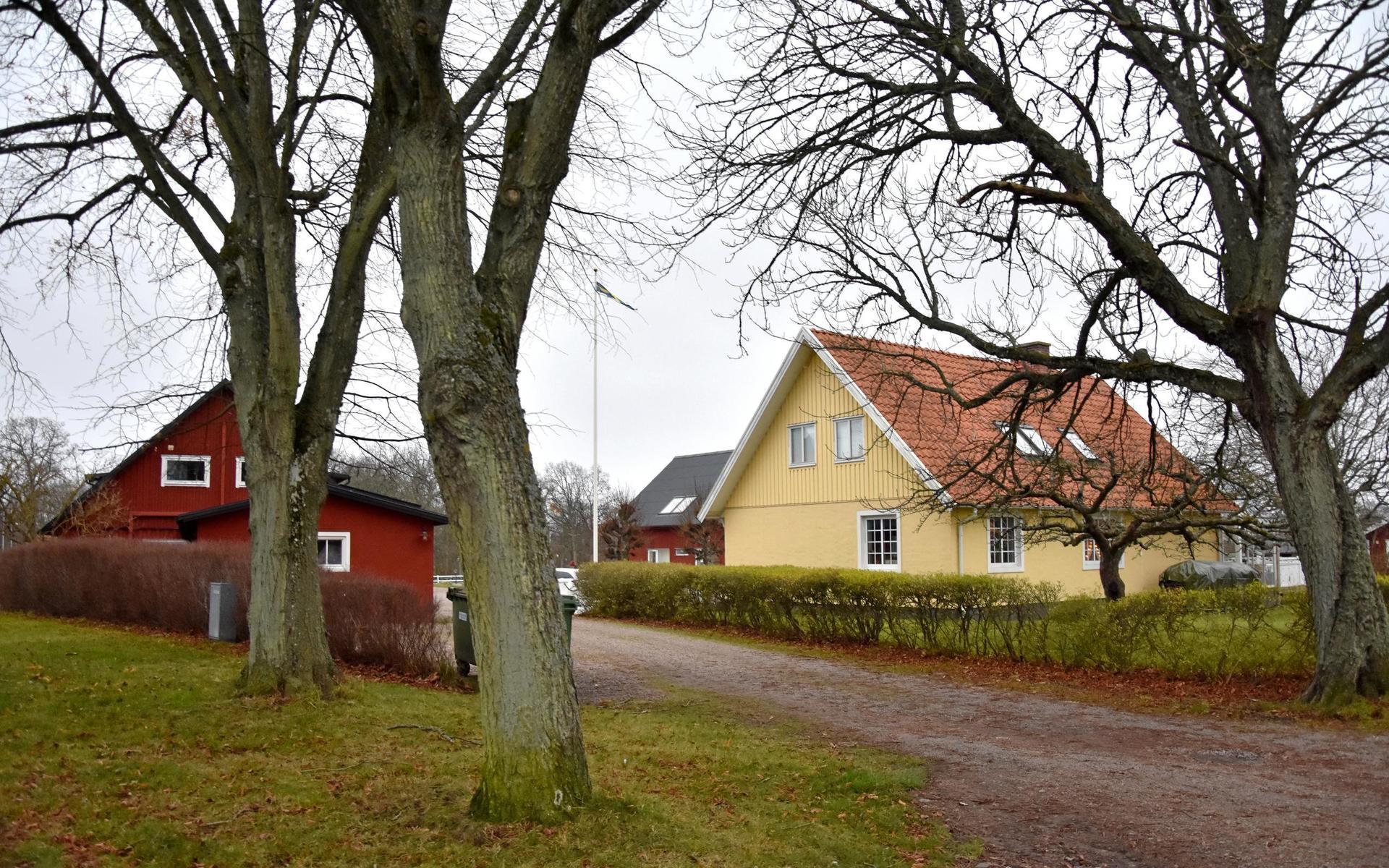 På delad fjärdeplats kom denna villa i Halmstad för 12 250 000 kronor