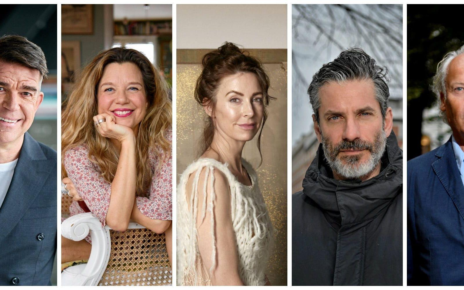 Här är årets uppsättning av författare på En kväll för boken den 9 november: Patrick Ekwall, Emma Hamberg, Marie Olsson Nylander, Jens Lapidus och Klas Östergren.