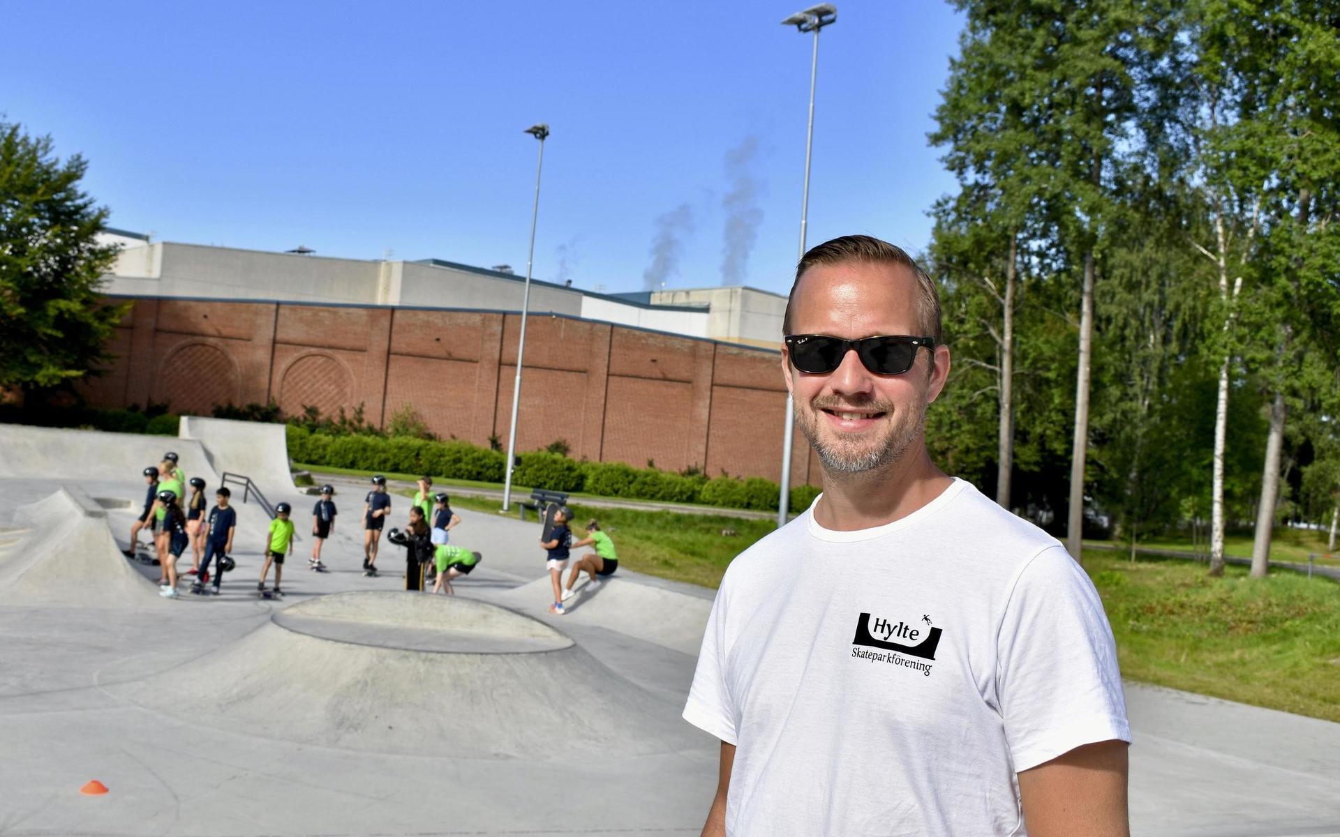 Johan Petersson ser fram emot att bygga en starkare gemenskap kring parken.