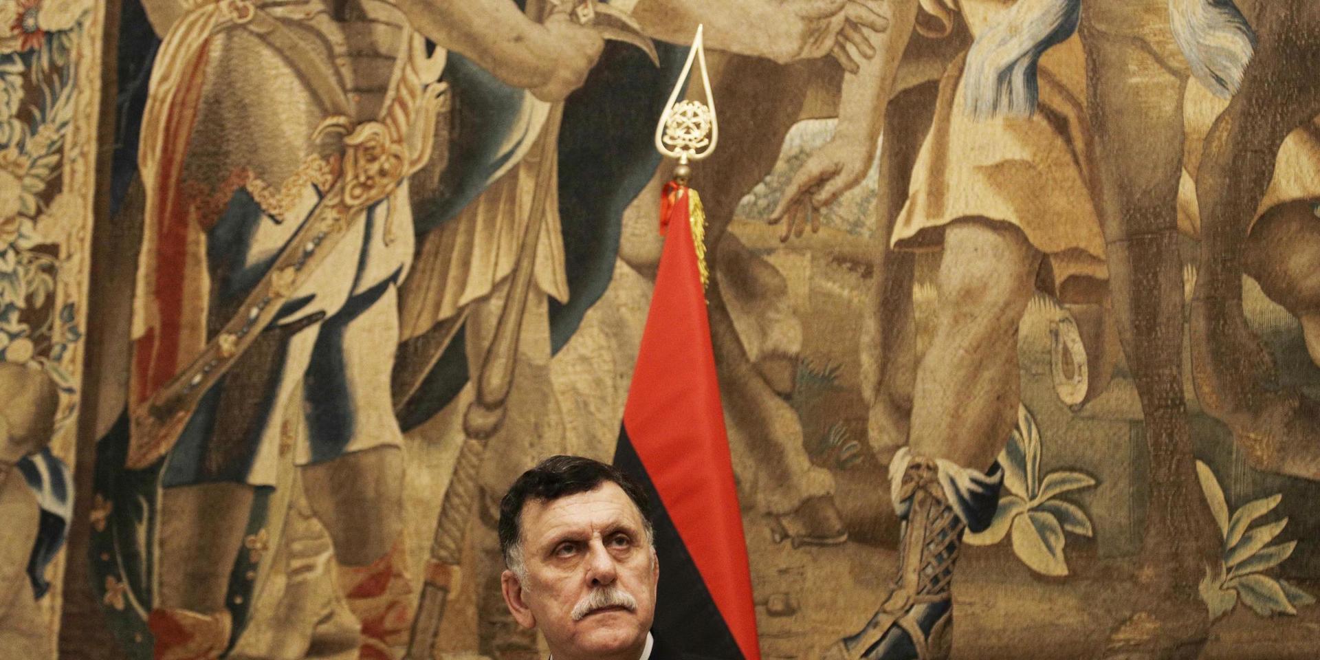 Fayez al-Sarraj, som leder Libyens FN-erkända regering (GNA), vill avgå. Arkivbild.