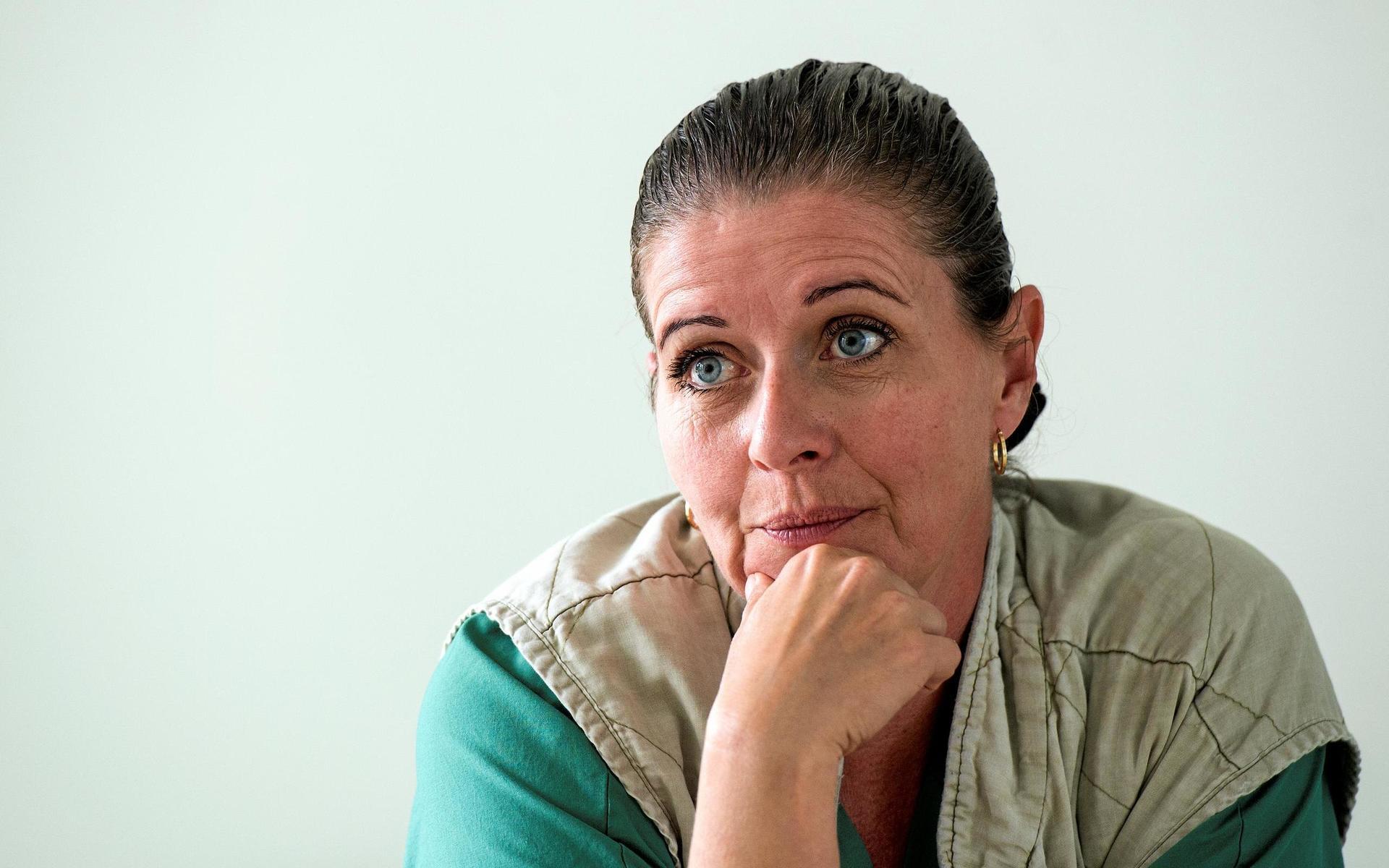 Maja Ewert, verksamhetschef för intensivvårdsavdelningen i Varberg.