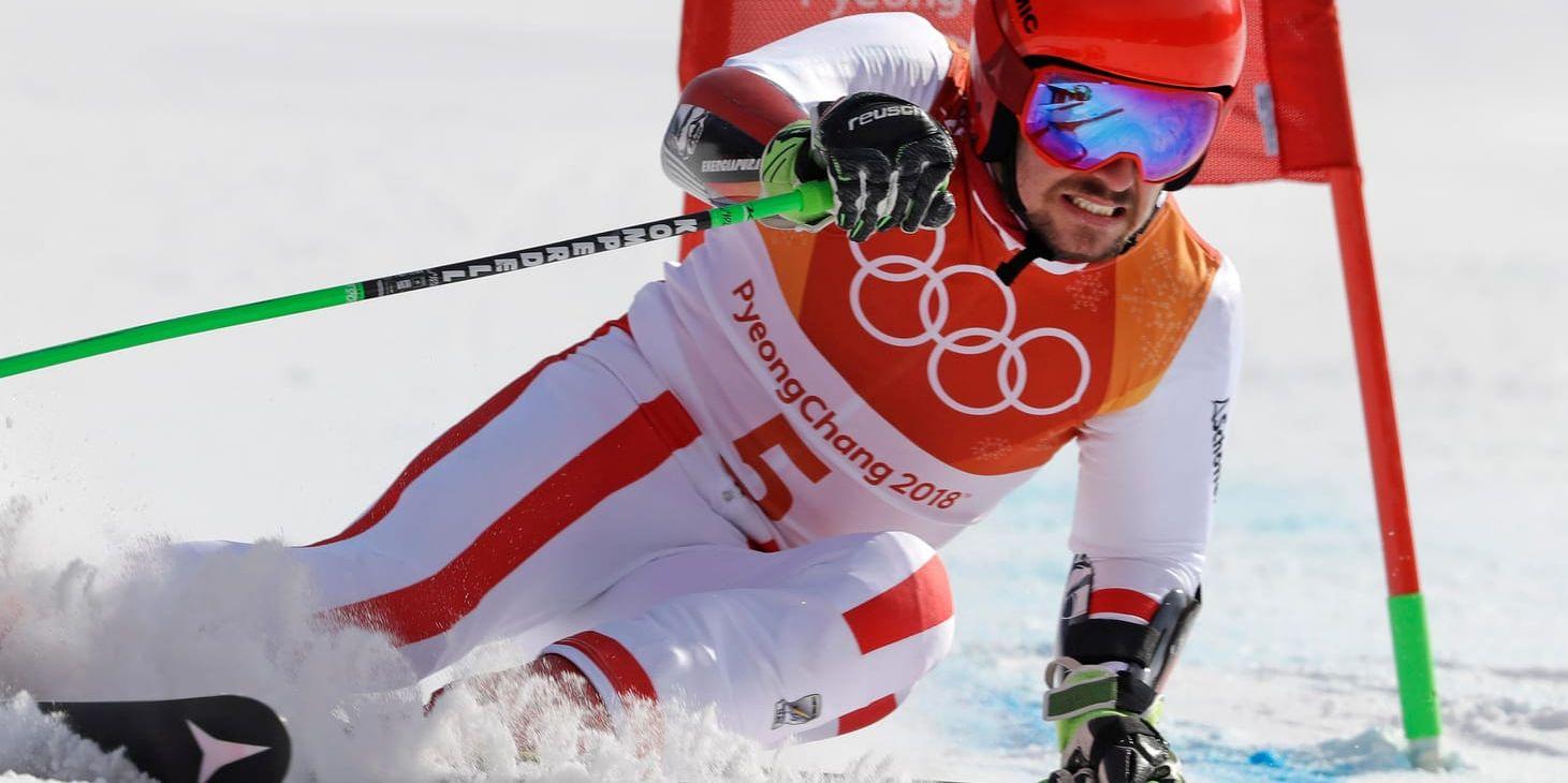 Marcel Hirscher är nu uppe i två OS-guld i Pyeongchang.
