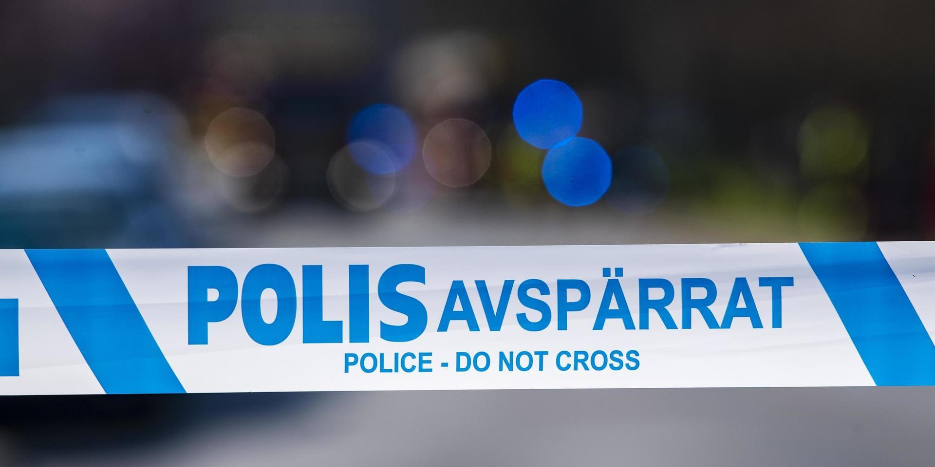 Polisen har skjutit en aggressiv knivman i Karlstads kommun. Arkivbild.
