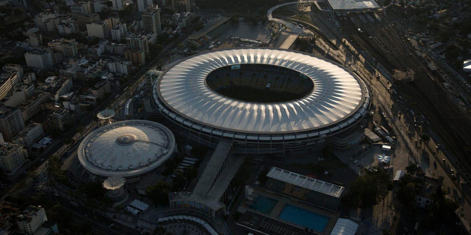Maracanã-stadion i Rio de Janeiro. Arkivbild.