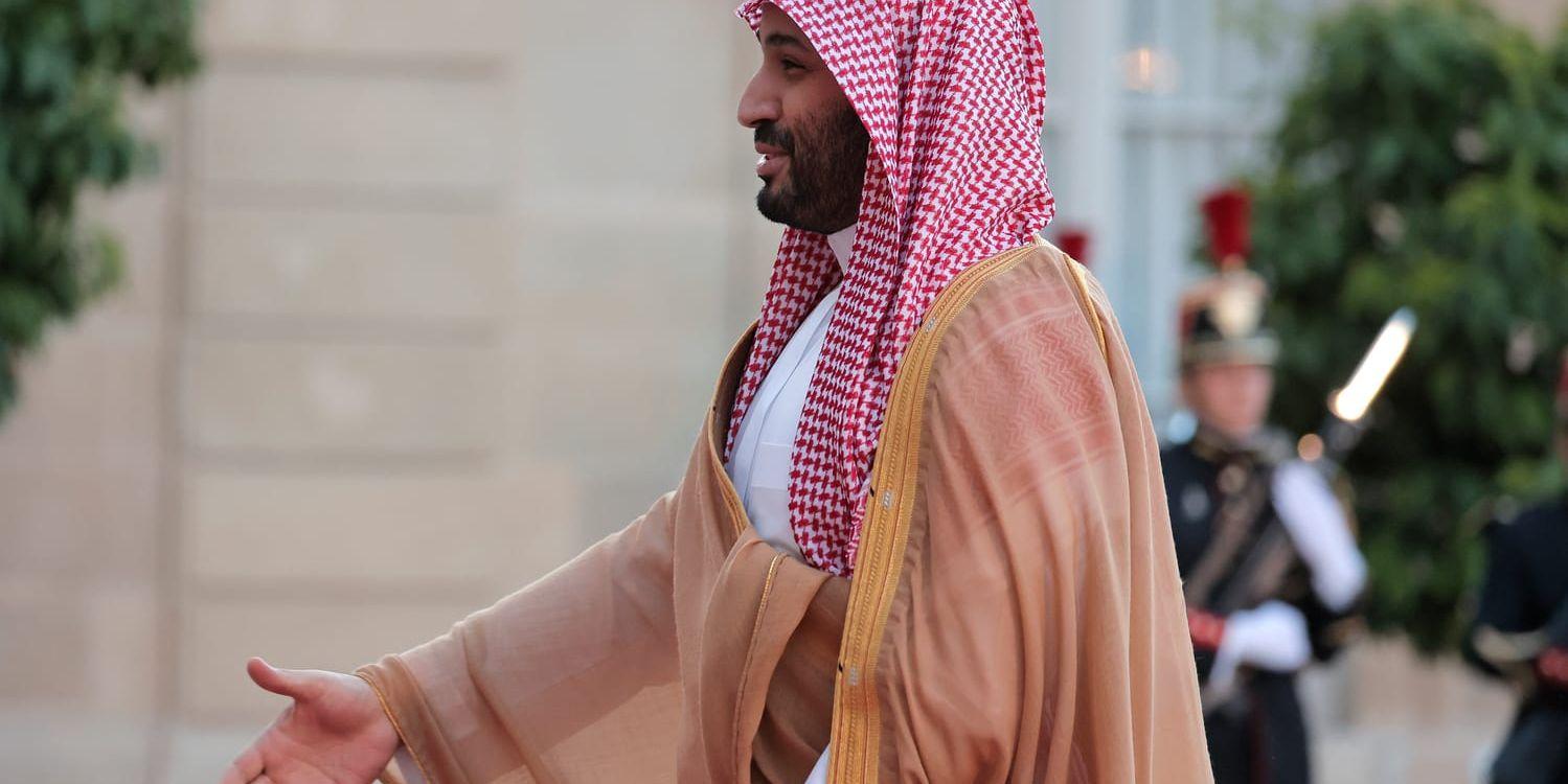 Saudiarabiens kronprins och numera premiärminister Mohammed bin Salman. Arkivbild.
