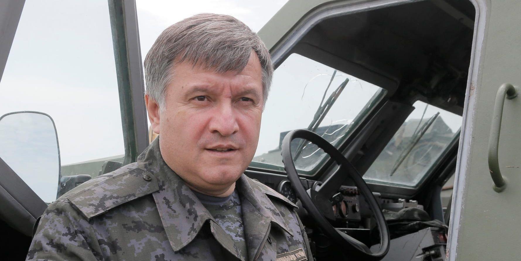 Ukrainas inrikesminister Arsen Avakov. Arkivbild.