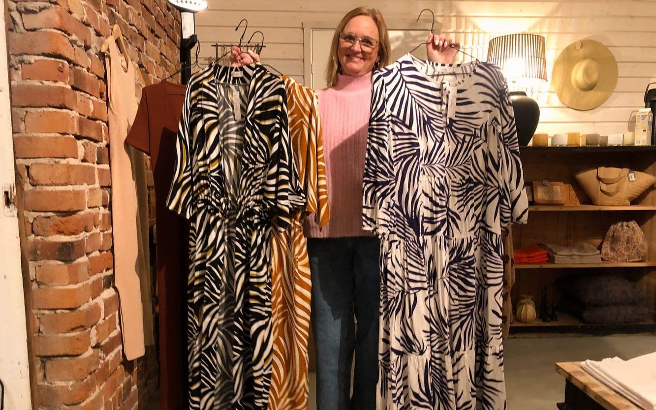 Annika Palmgren lanserar sin nya klädkollektion på söndag. 