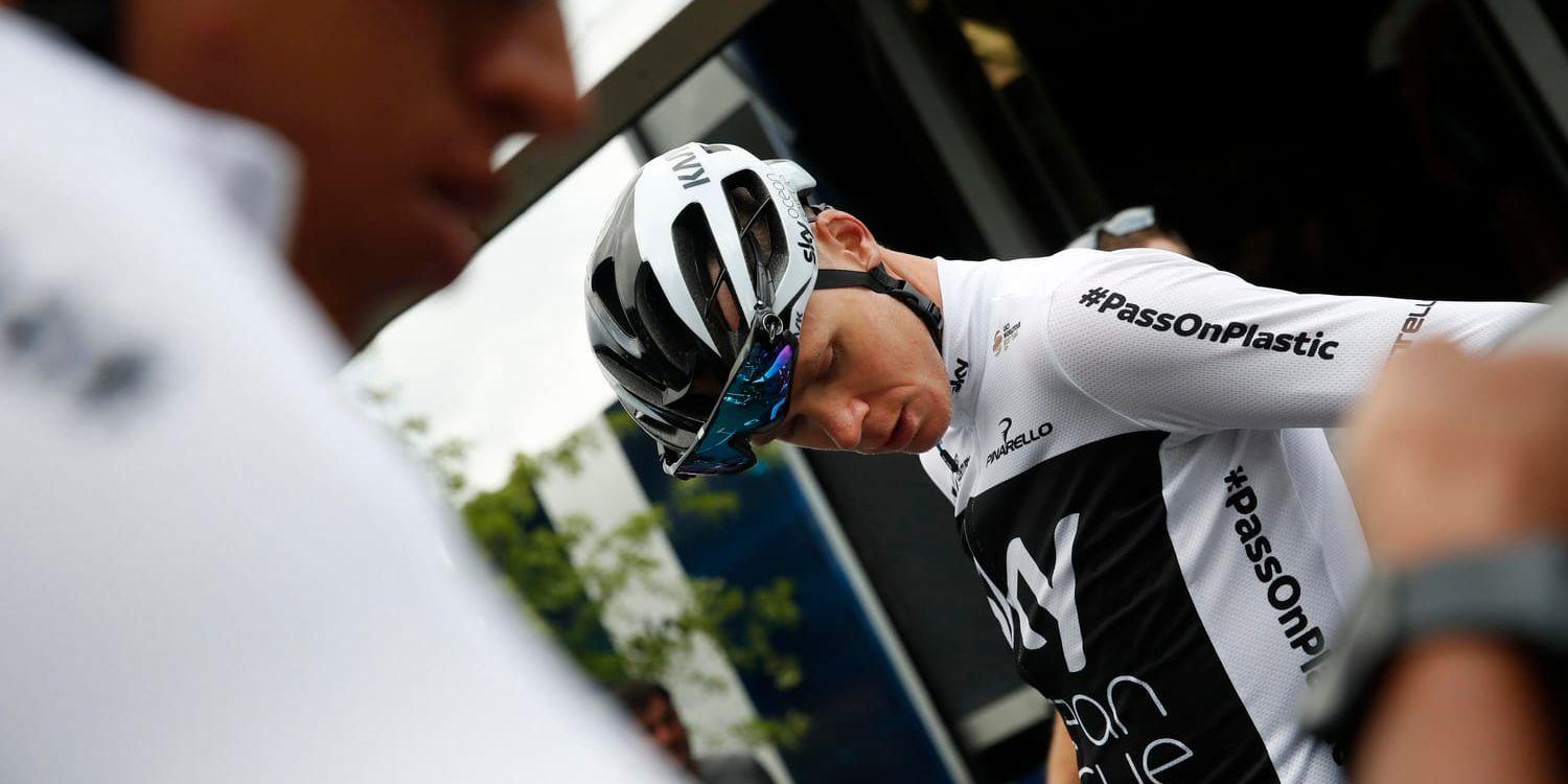 Chris Froome jagar sin femte seger i Tour de France, som startar på lördag. Men det var inte förrän häromdagen som britten friades från dopningsanklagelser som har hängt över honom sedan i höstas.