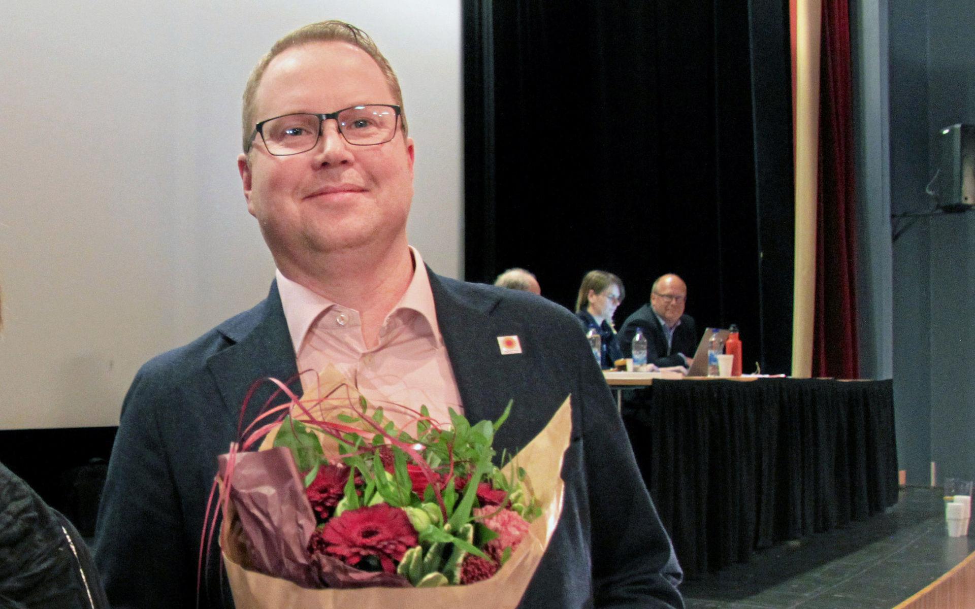Nummer 7. Roger Bergström är produktions- och utvecklingschef för biokompositen på Stora Enso Hylte. 