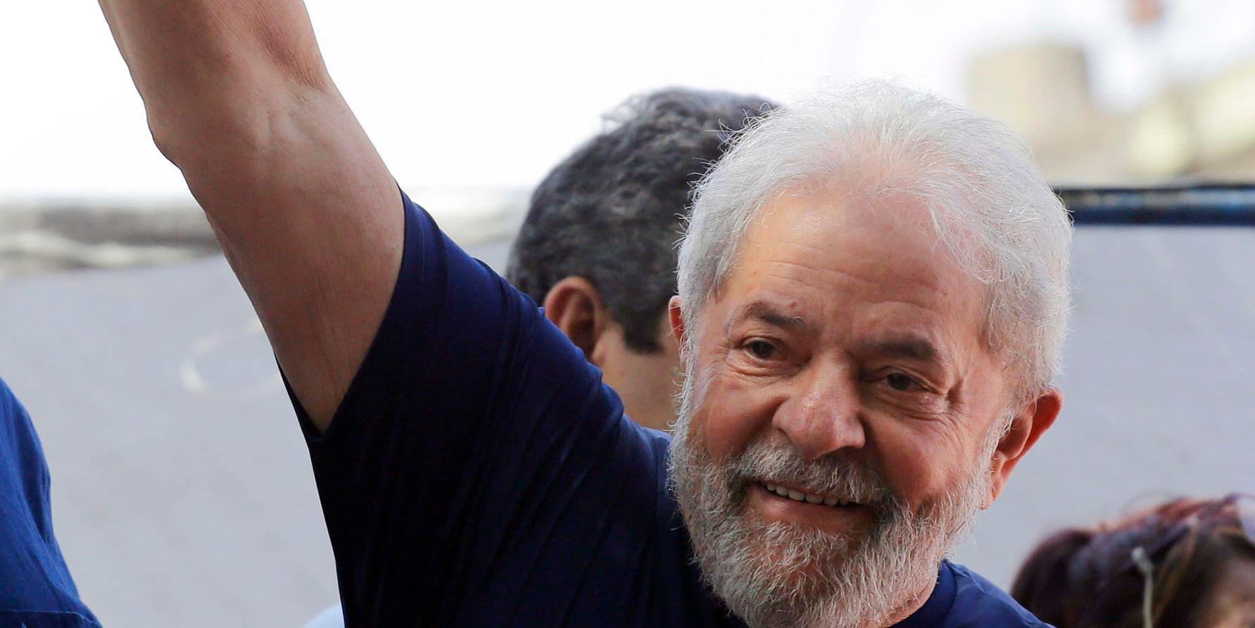 Brasiliens tidigare president Lula da Silva. Arkivbild.