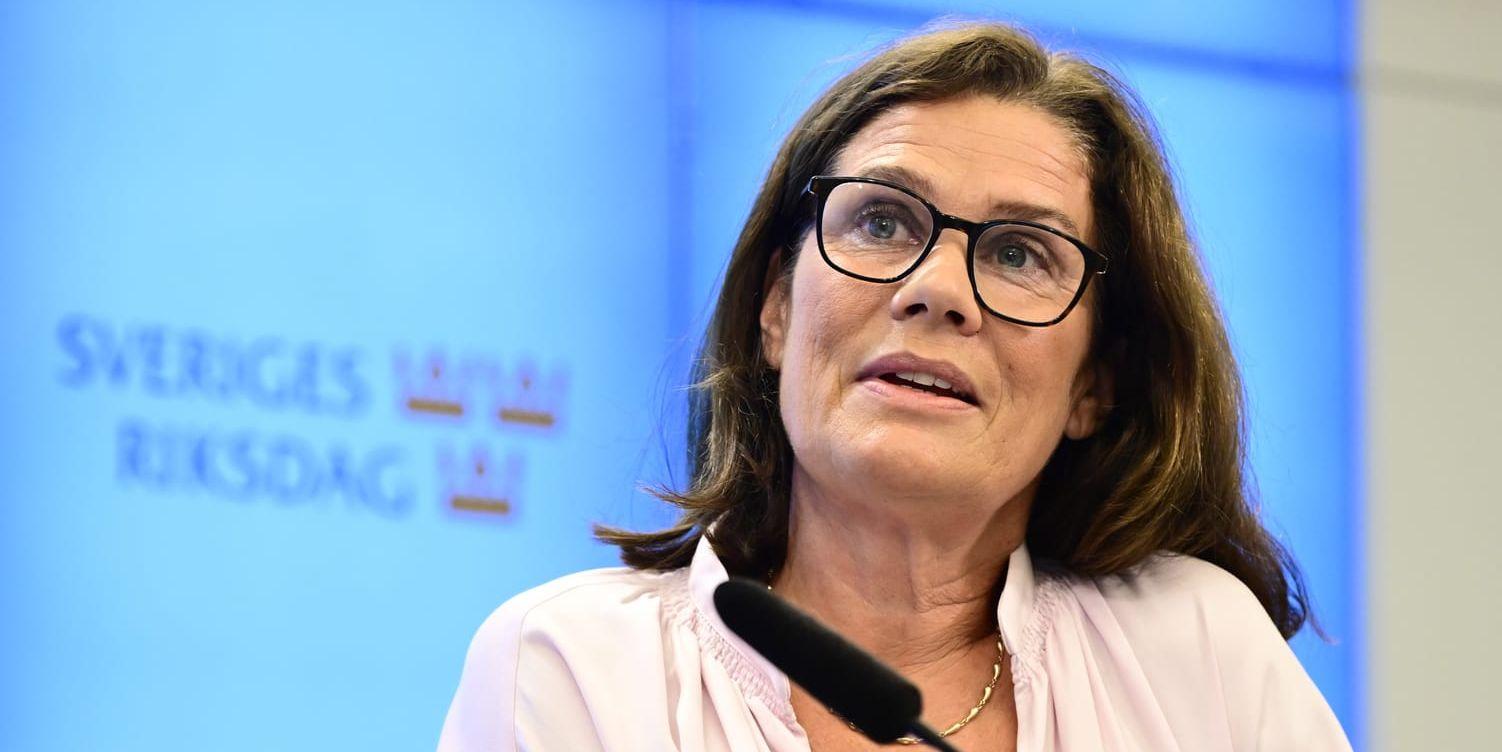 Sverigedemokraternas nya riksdagsledamot Elsa Widding (SD) ifrågasätter att det finns en klimatkris.
