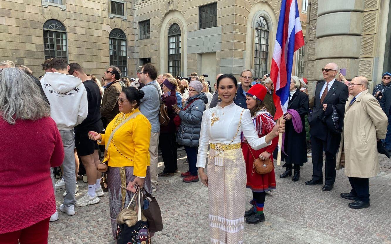 Somchuen Thiansai på Yttre borggården Stockholm.