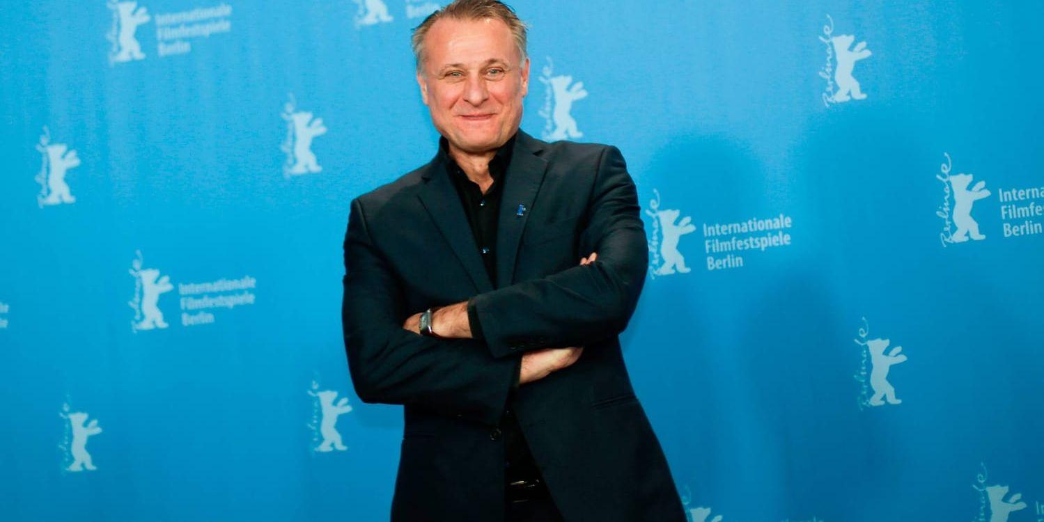 Skådespelaren Michael Nyqvist under filmfestivalen Berlinale i Berlin 2016. Arkivbild.