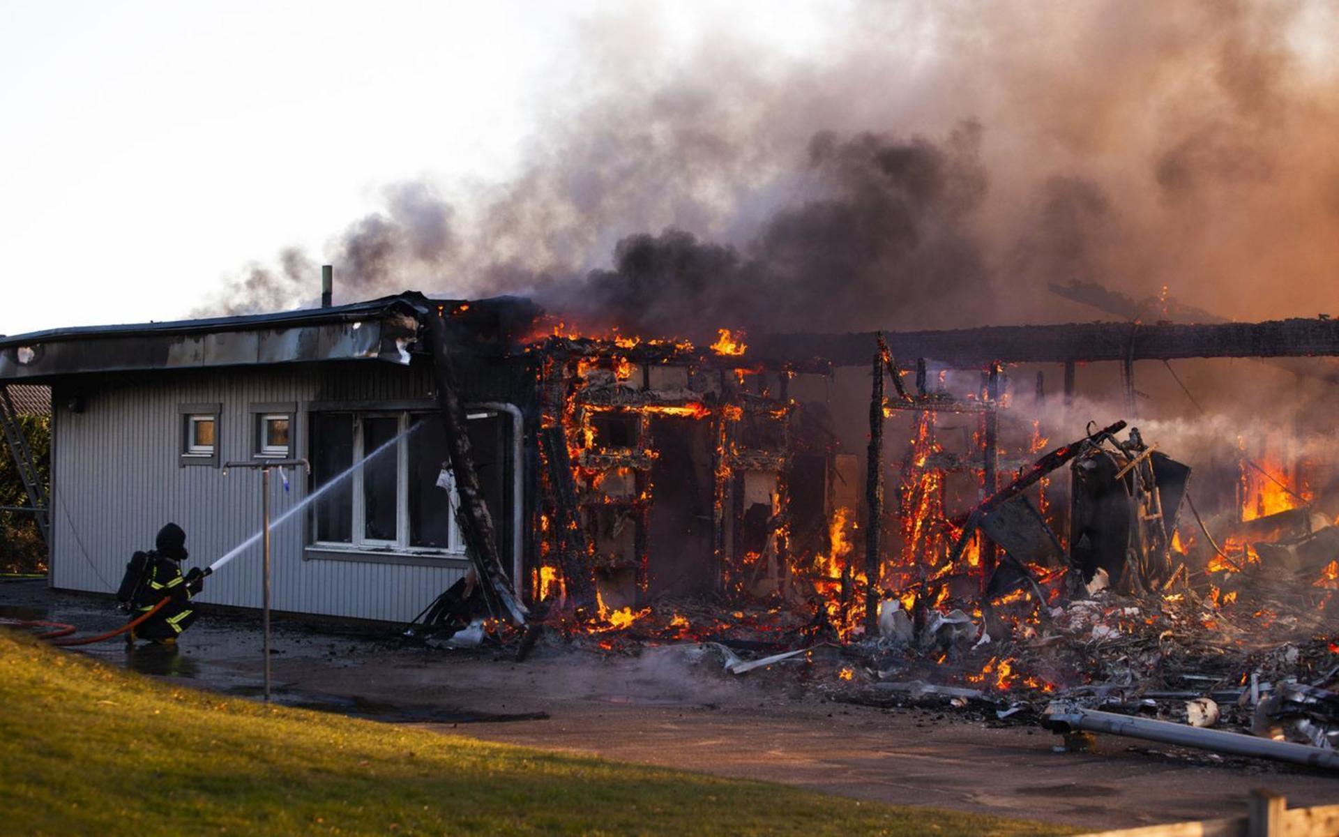 I april i fjol brann Vallgårdens förskola ner till grunden.