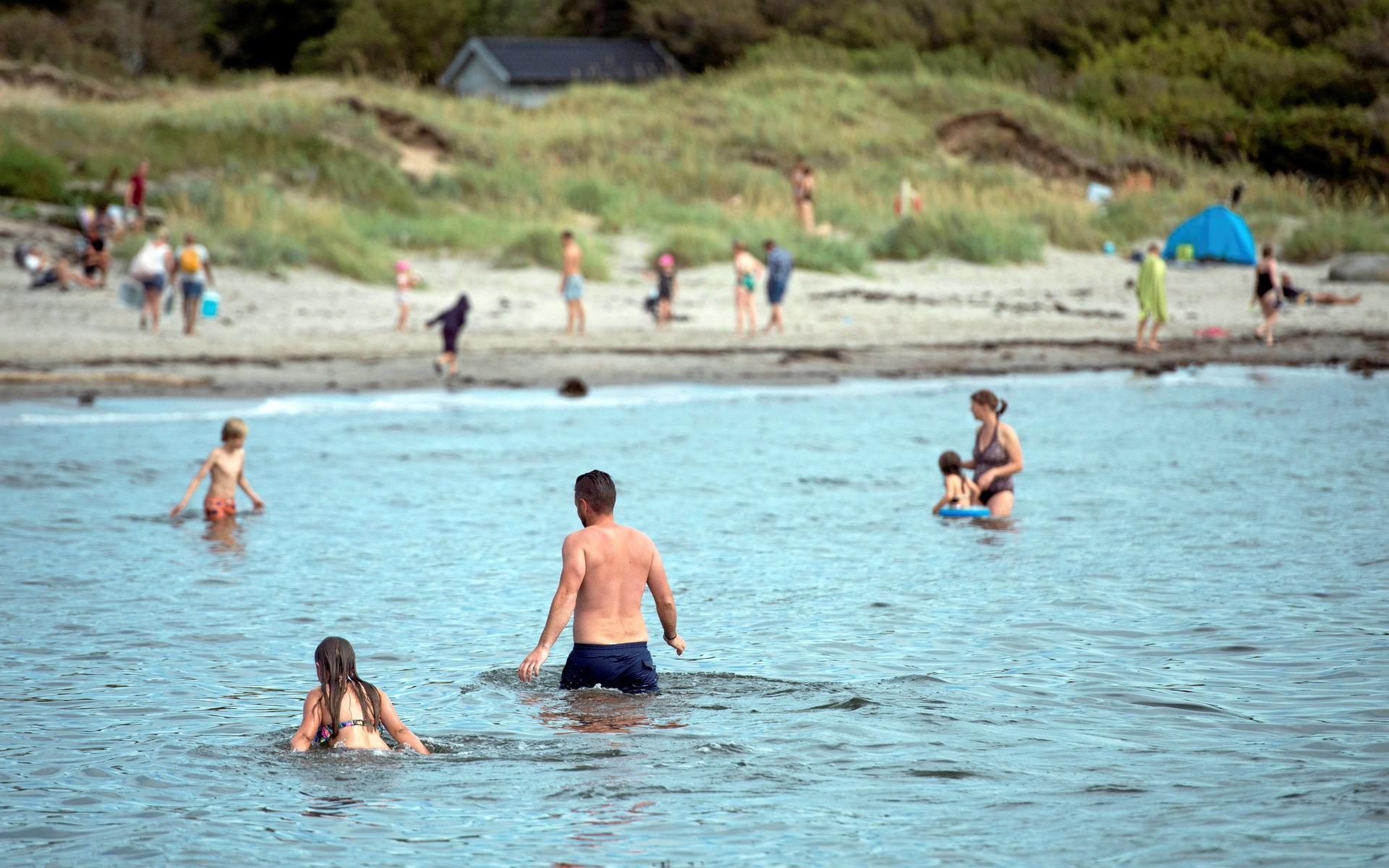 Badlive i Halmstad är en stor del av sommaren.
