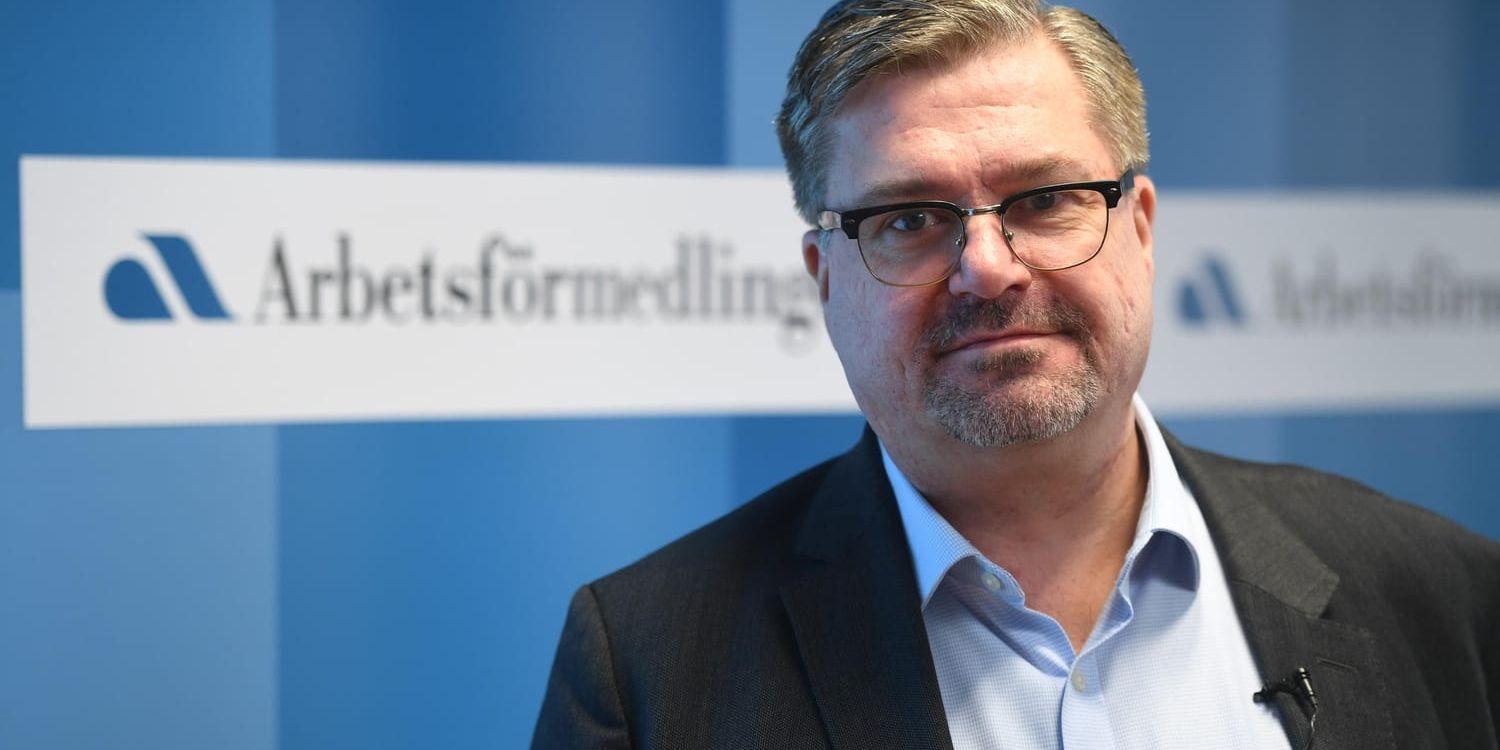Arbetsförmedlingens generaldirektör Mikael Sjöberg. Arkivbild.