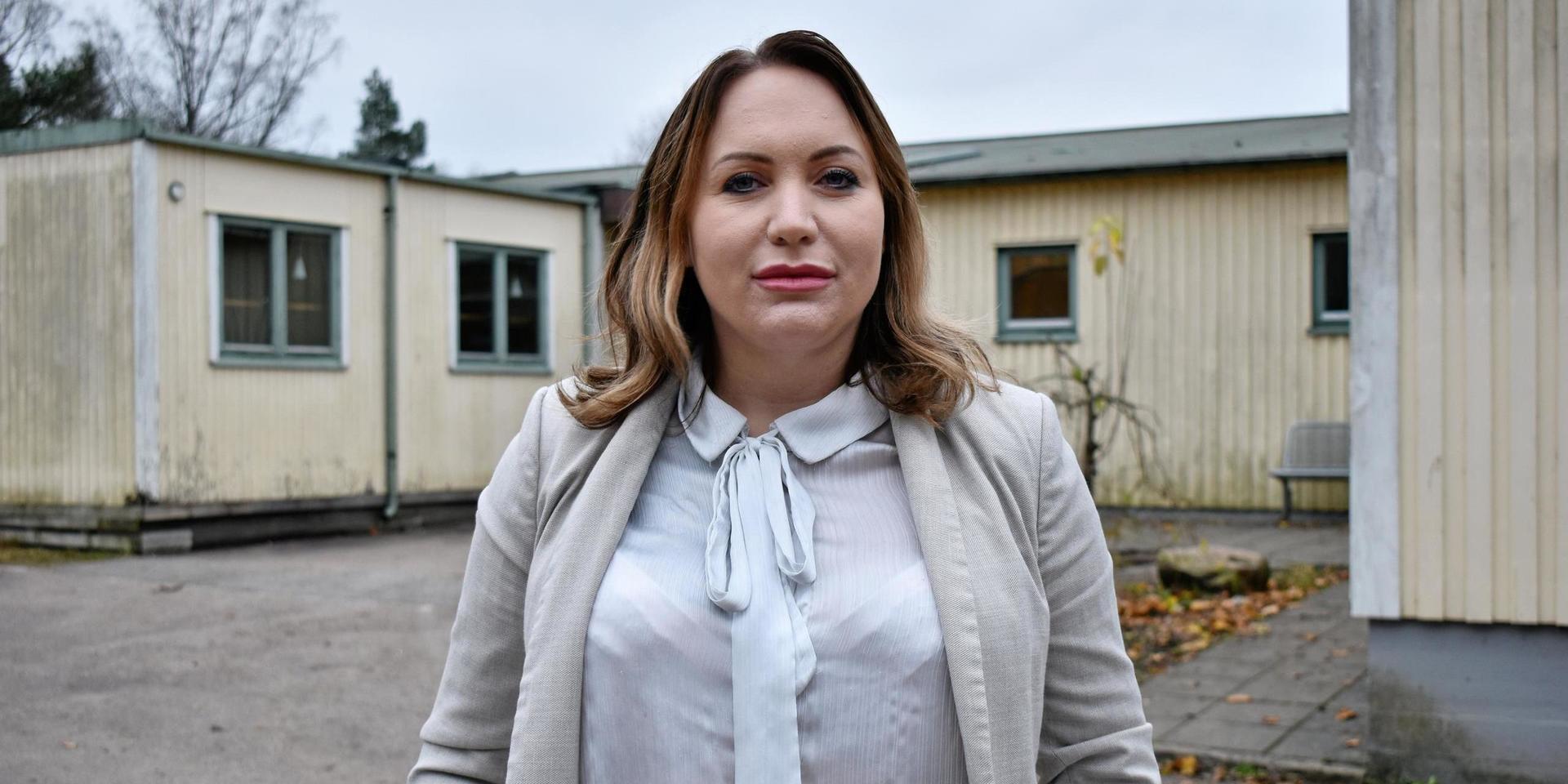 Stina Isaksson är gruppledare för SD i Hylte.