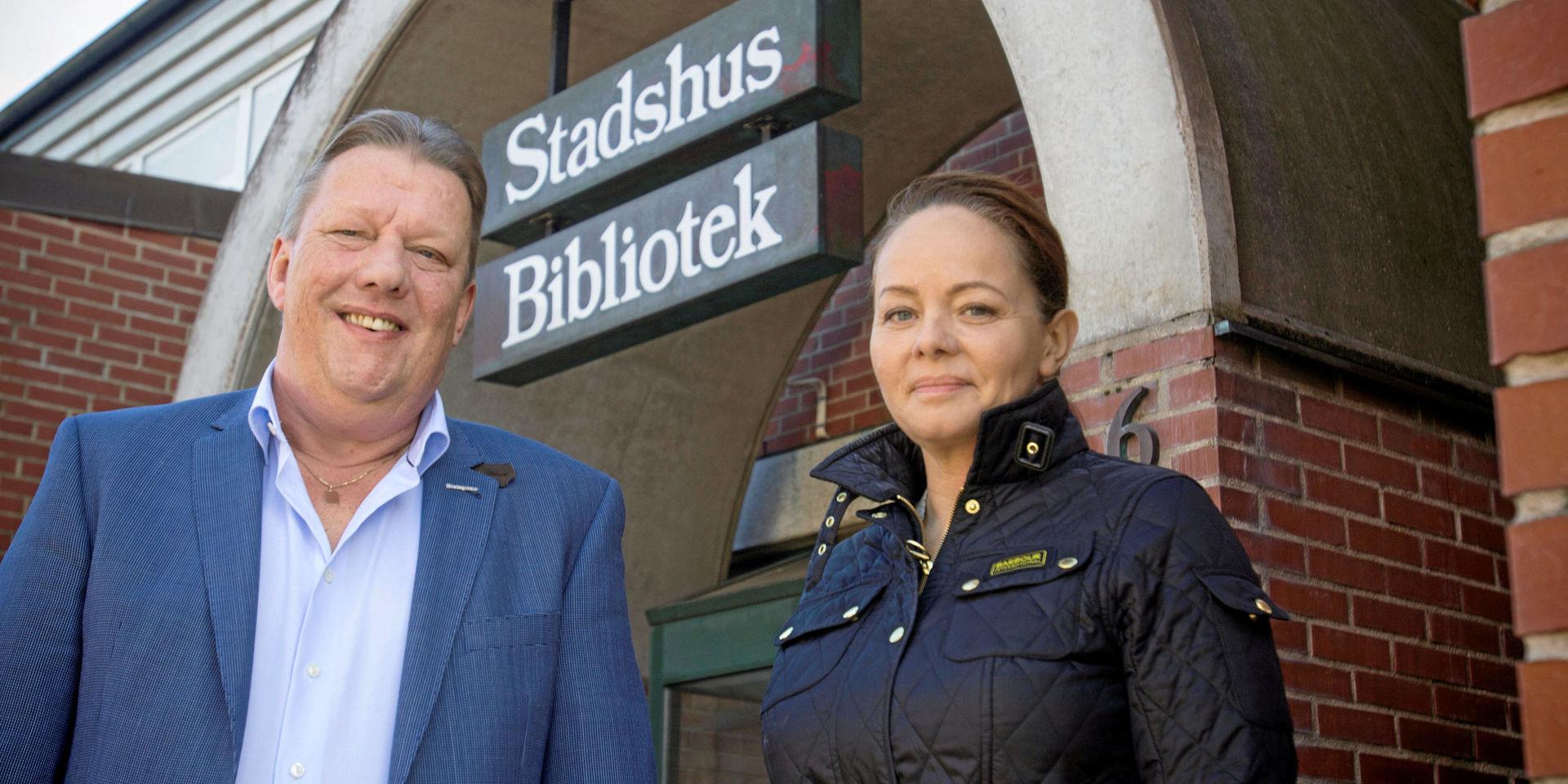Stefan Andersson och Marie Axtelius från Företagarna ger hellre stöd till politiker än till sina egna medlemmar.