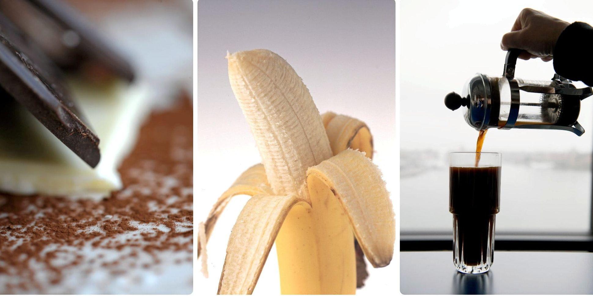 Att välja rätt bland bara dessa tre produkter har en enorm betydelse, menar skribenten om choklad, bananer och kaffe.