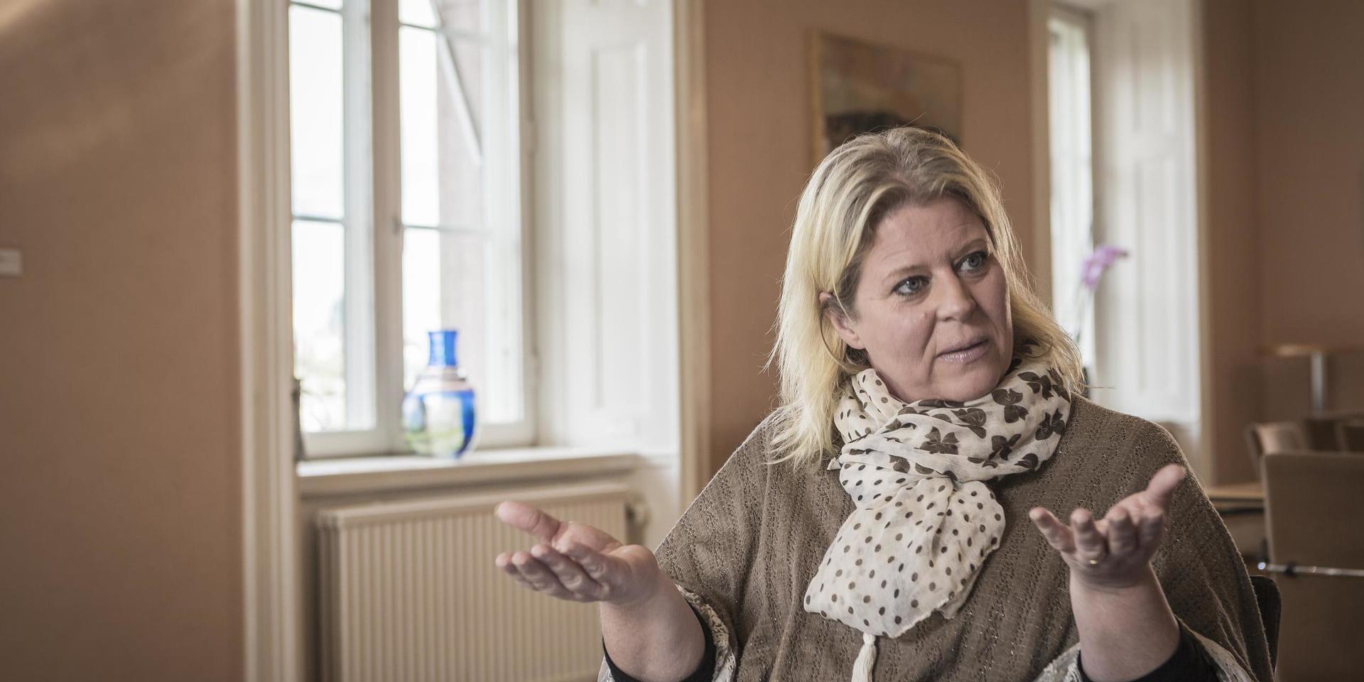 Camilla Waltersson Grönvall, socialpolitisk talesperson för Moderaterna, är kritisk mot regeringens utredning för lex Lilla hjärtat. Arkivbild.