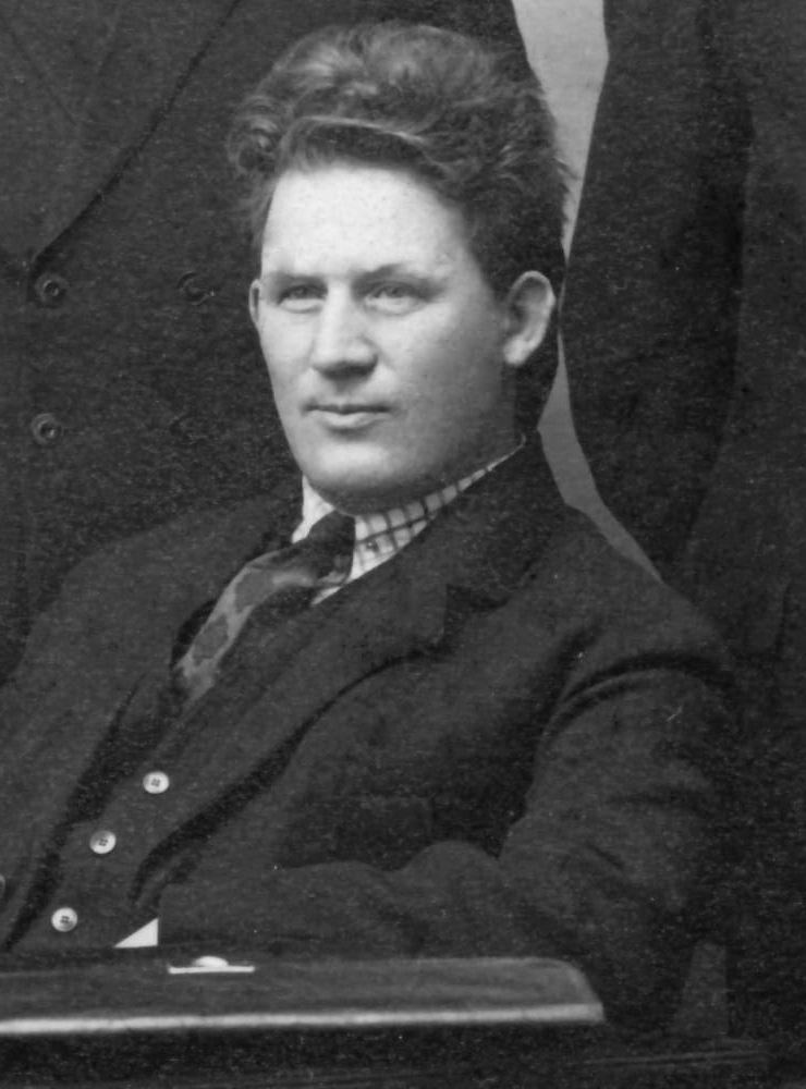 Fackföreningsmannen Edvin Jansson (1886–1945). Bild: Privat samling