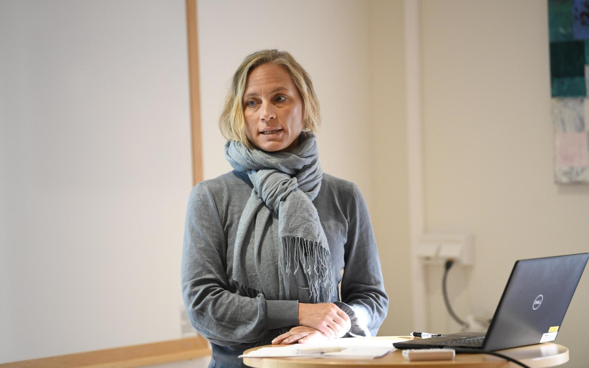 Maria Löfgren, smittskyddsläkare i Region Halland.