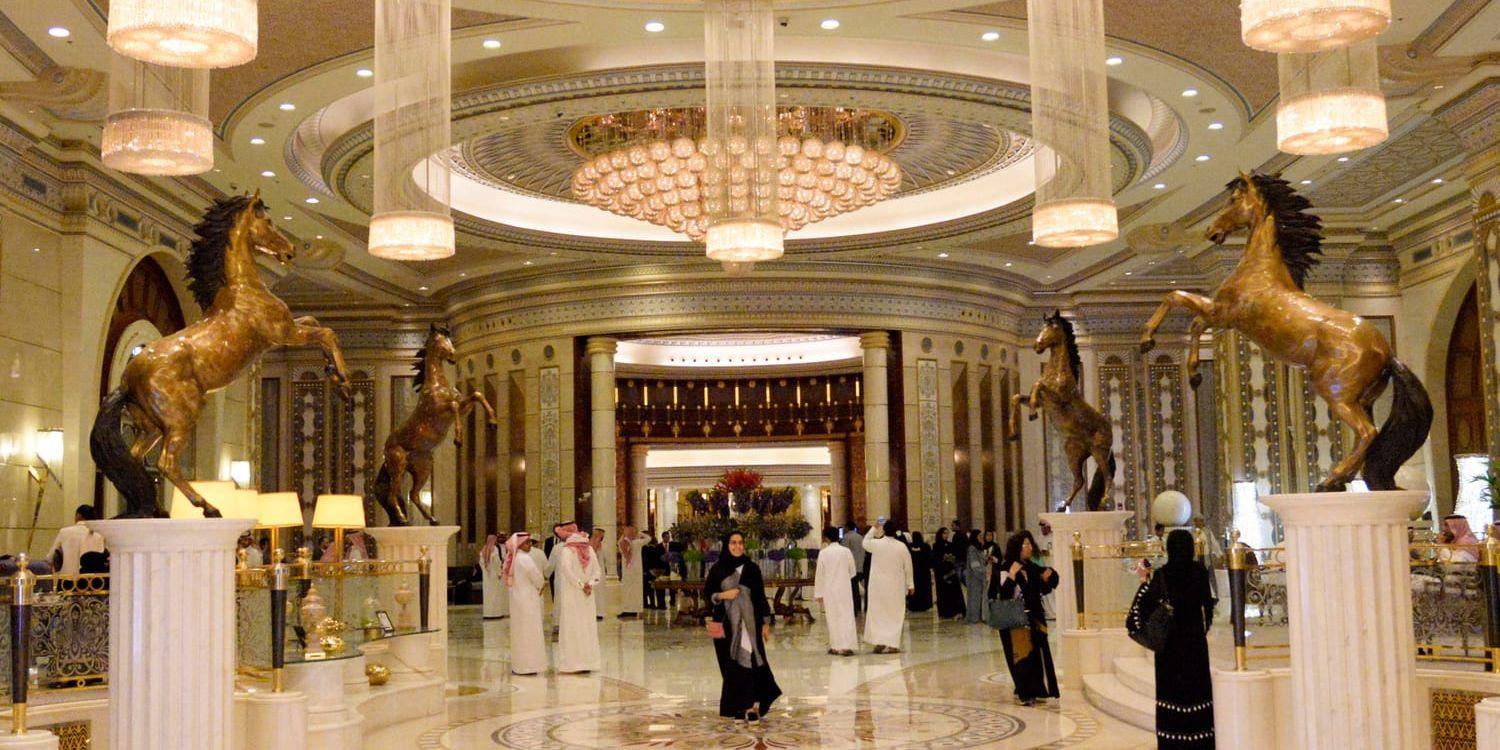 Det femstjärniga hotellet Ritz-Carlton i Riyad förvandlades under några månader till ett femstjärnigt hotell för personer anklagade för korruption.