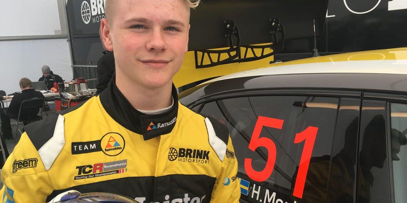 "Vi tänkte ta det här som ett träningsår, men med den fart jag kunde visa upp så här långt så får vi se hur går", säger Hannes Morin, 16, yngst någonsin i kungaklassen i svensk racing.