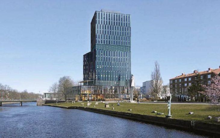 Så högt ska hotellbygget i Halmstad bli.