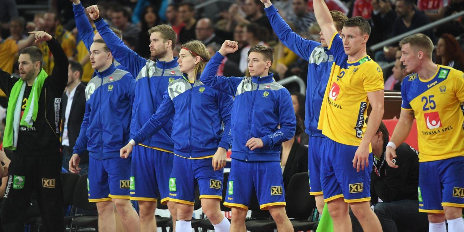Sverige spelar i nya Euro Cup i handboll kommande säsong. Arkivbild.