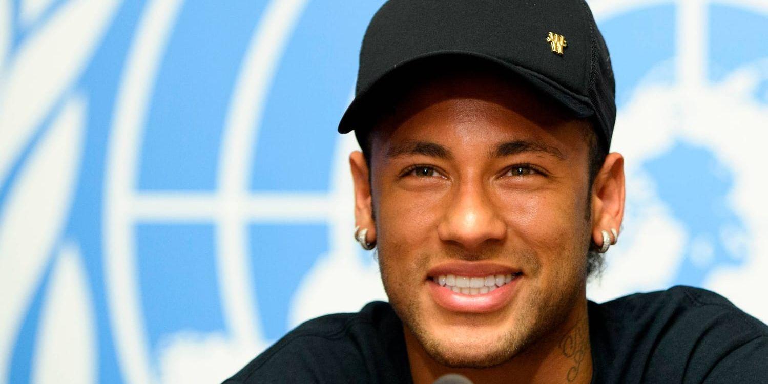 Världens dyraste fotbollsspelare Neymar.