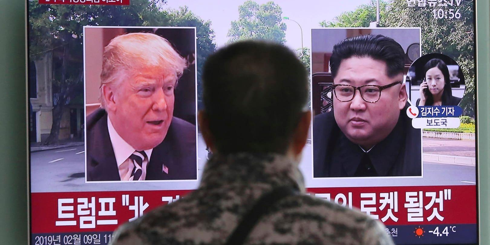 Trump och Kim Jong-Un ska snart träffas en andra gång – och nu ställs helt andra krav på resultat. Arkivbild
