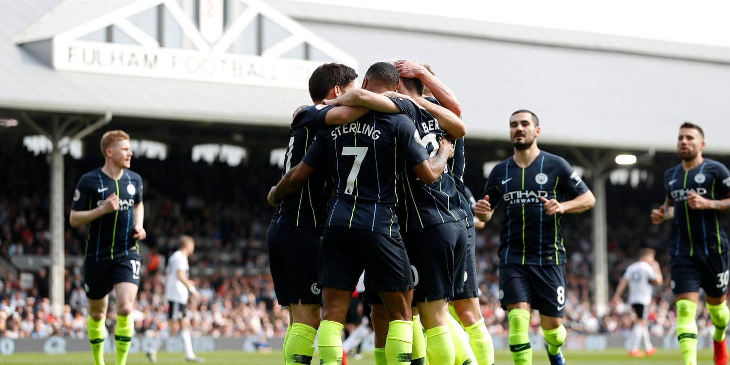 Manchester City tog över serieledningen i Premier League.
