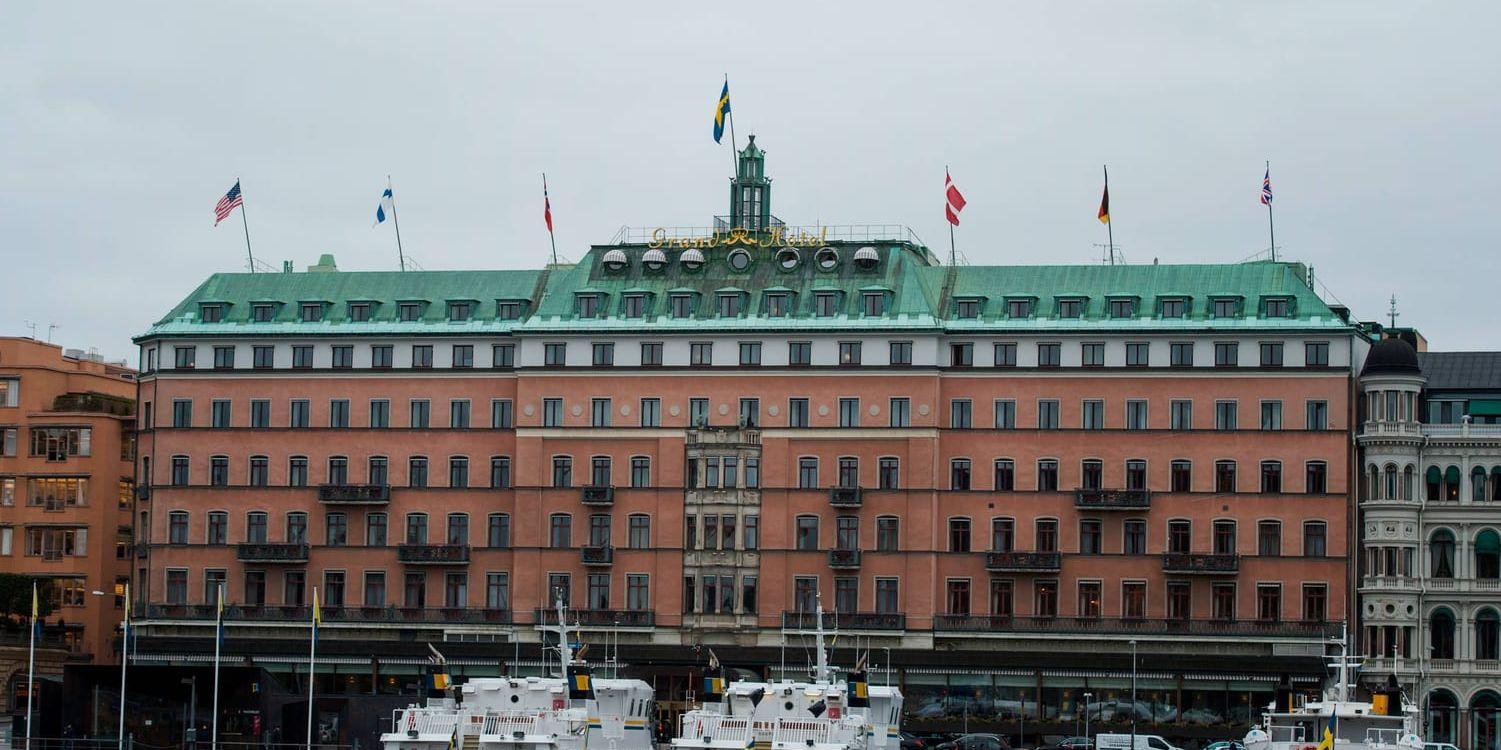 Investors 100-årsfest på Grand Hotel i Stockholm kostar 10 miljoner kronor. Arkivbild.